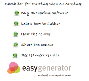 checklist for starting with e-Learning